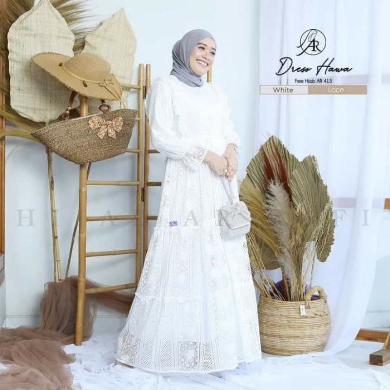 Gamis Hawa by ArRafi gamis cantik dann anggun
