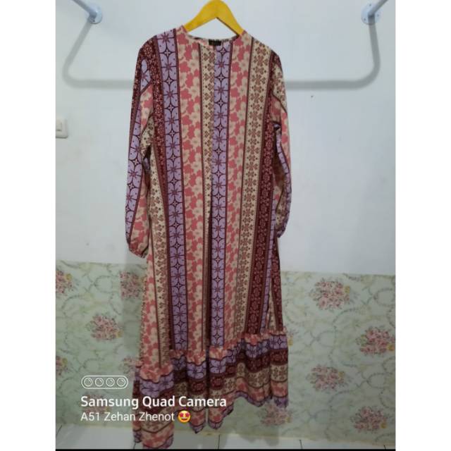Gamis extu bunga