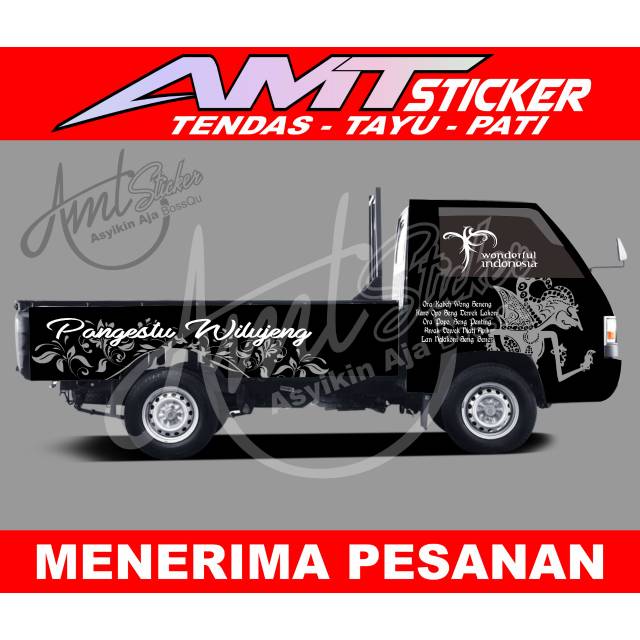 [Termurah] Sticker Decal/Cutting L300 Bagian Samping