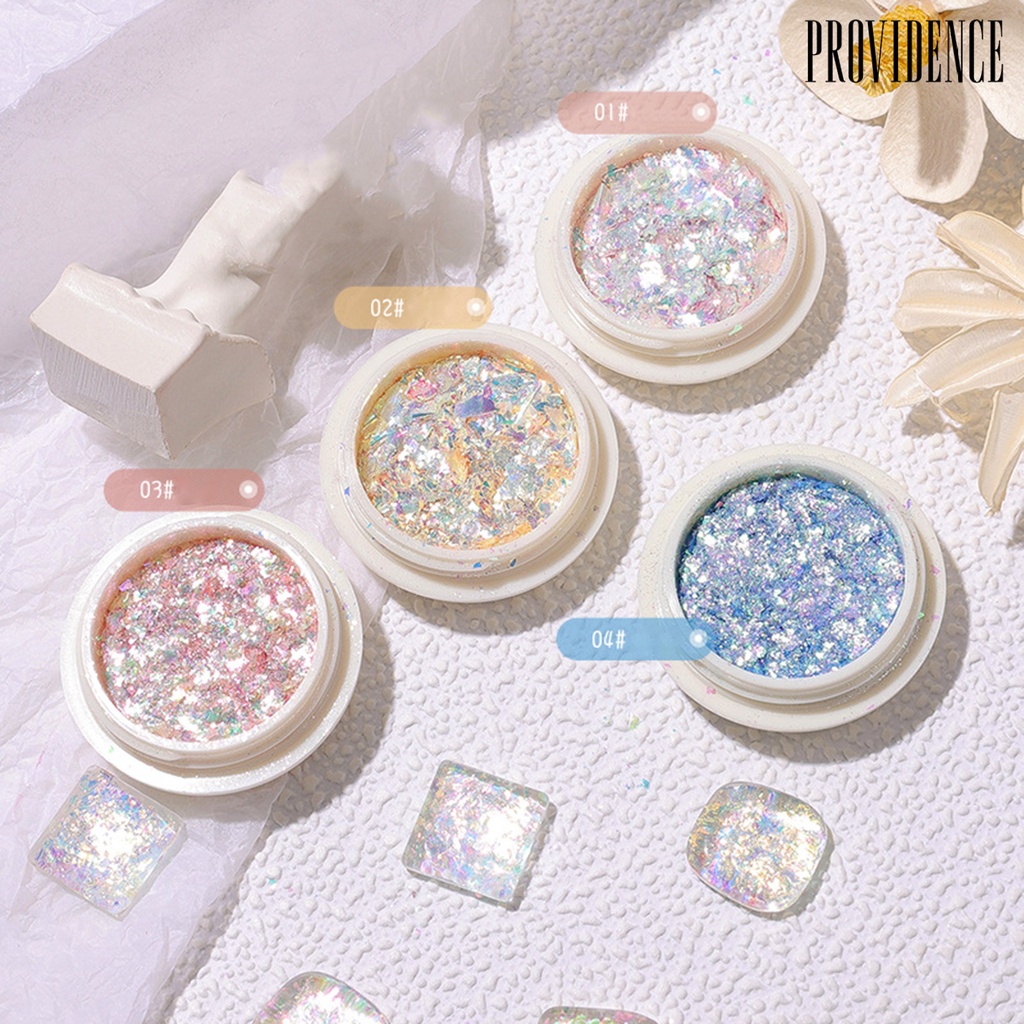 Providence Manicure Glitter Safe Portable Shiny Surface Colorful Edelweiss Nail Art Sequins for Girls