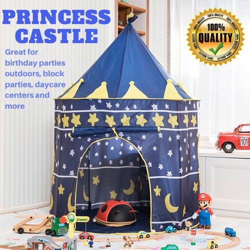 COD Tenda Anak GRATIS MATRAS ANAK Tenda Mainan Model Castle Kids JUMBO Camping Tent Bentuk Istana Kastel Tenda Anak Castle Jumbo / Tenda Mainan Kids Tent