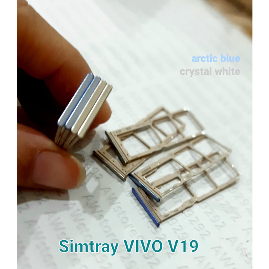 Slot Tempat Dudukan Kartu Simcard VIVO V19 Sim Card Lock Simtray Sim Tray VIVO V19