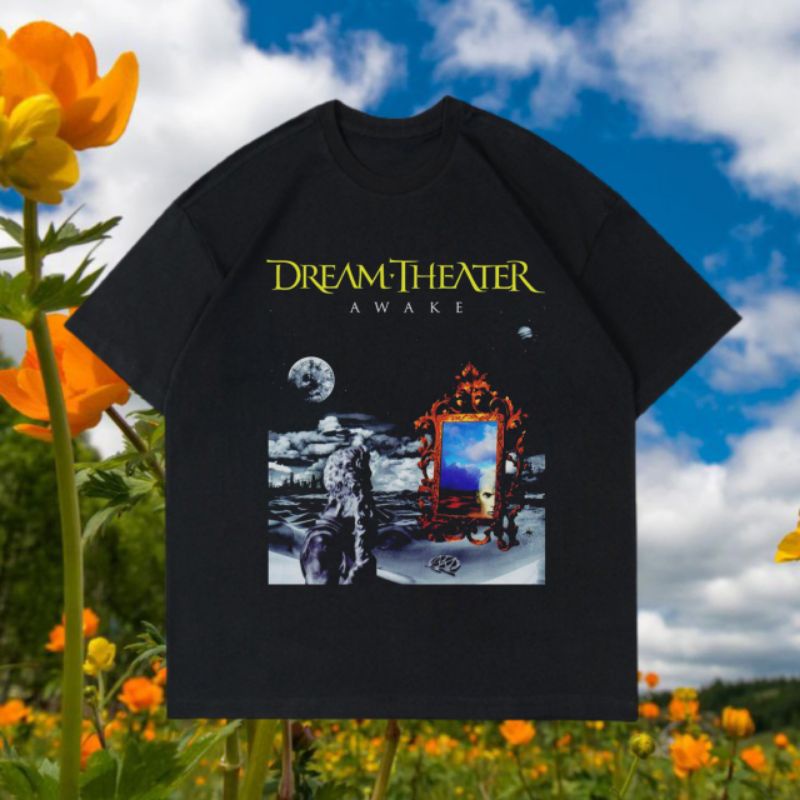 KAOS DREAM THEATER - AWAKE BAJU BAND | T SHIRT | BOOTLEG | VINTAGE | OVERSIZE | HOMAGE TEE