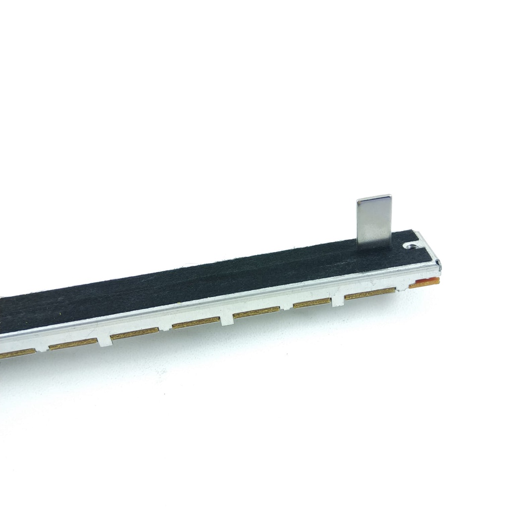 Potensio Geser Mono 12.8cm 2-1 pin 10k Potentio Mixer Body Lebar kaki 2 1