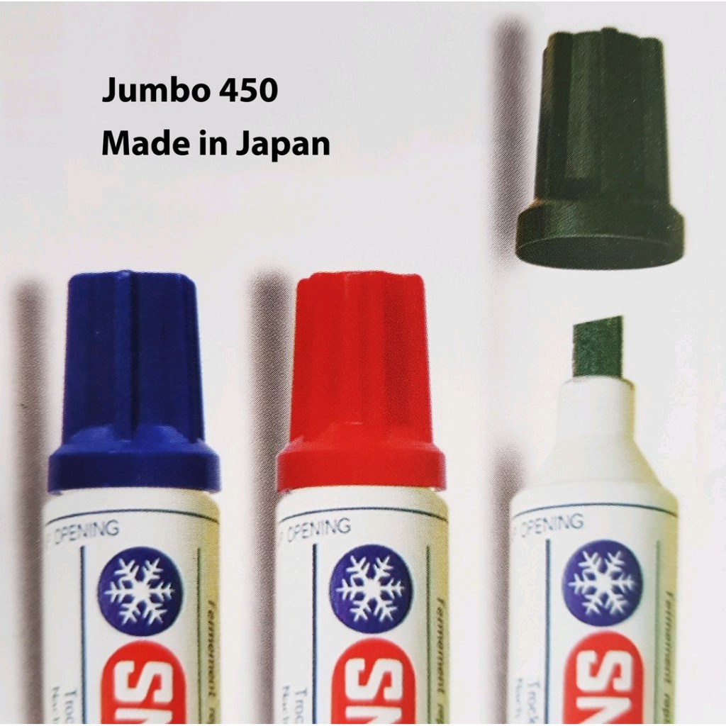 

Spidol Permanent Snowman Original Jumbo Marker 450