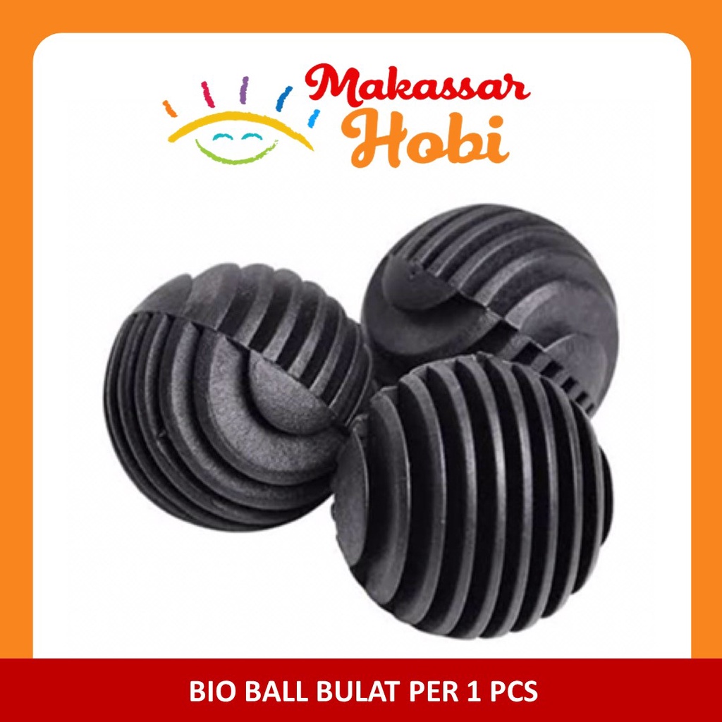 Bio Ball Bioball BULAT Golf Media Filter Aquarium Aquascape Kolam Ikan