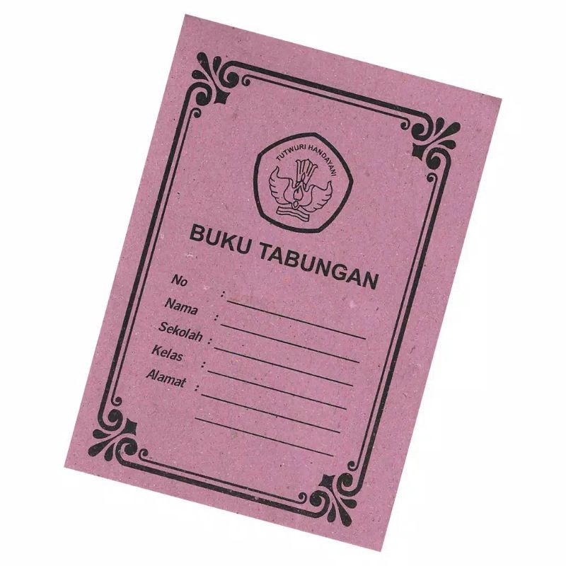 (ISI 50PCS) BUKU TABUNGAN SEKOLAH BUKU TABUNGAN MURAH BUKU TABUNGAN SEKOLAH MURAH BUKU TABUNGAN MURAH