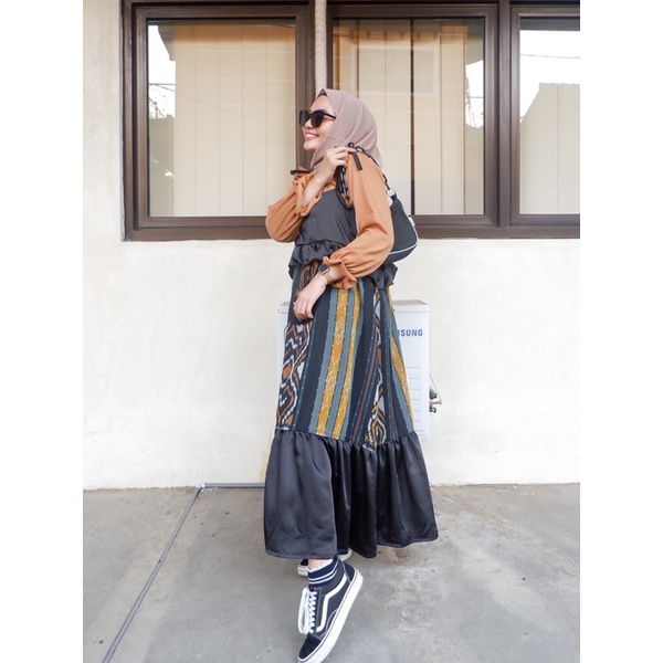 KIMONIK (TIRA DRESS BLACK)