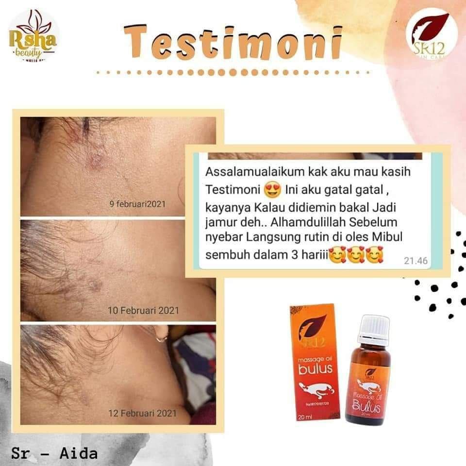 MINYAK BULUS ORIGINAL / MASSAGE OIL BULUS SR12 / PENGENCANG PAYUDARA / TREATMENT WAJAH DAN TUBUH