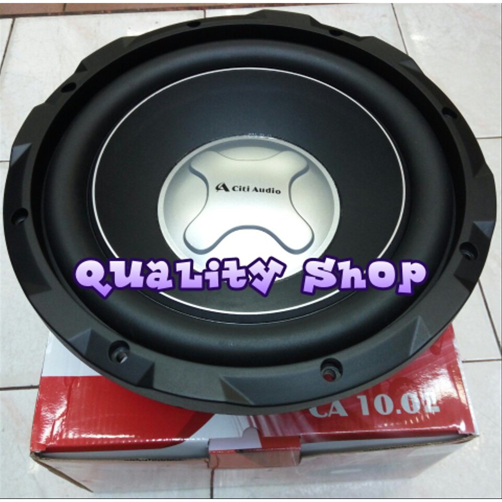 Subwoofer Cityaudio 10 Inch doublecoil dan Double magnet 900 watt
