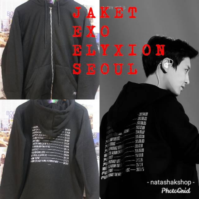 JAKET EXO ELYXION SEOUL/JAKET EXO ELYXION MURAH/JAKET WANITA EXO ELYXION/JAKET PRIA EXO