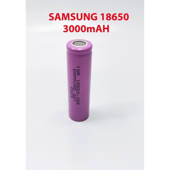 Baterai 18650 SAMSUNG Vapor FLAT Vaporizer Vape Batre Battery