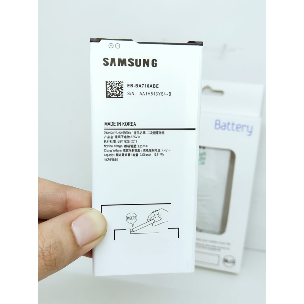 Batre Samsung J4 Plus J6 Plus EB-BA710ABE Baterai Samsung J7 Prime On Nxt On7 2016 SM-G610F