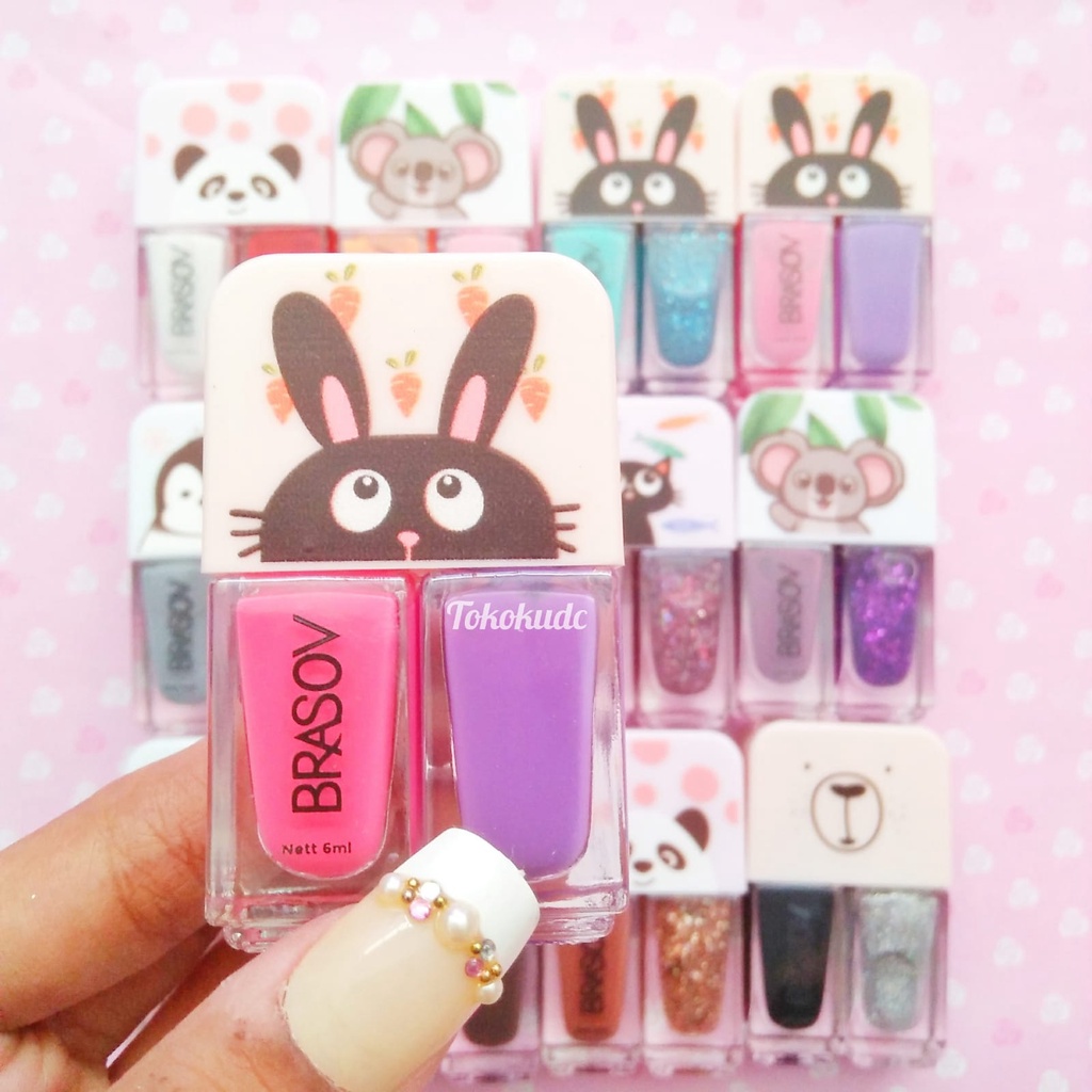 BRASOV NAIL POLISH 6ML 2IN1