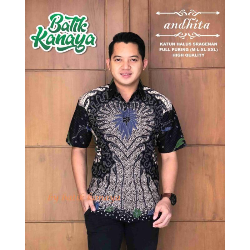 Kanaya Baju Batik Pria ANDHITA Full Furing