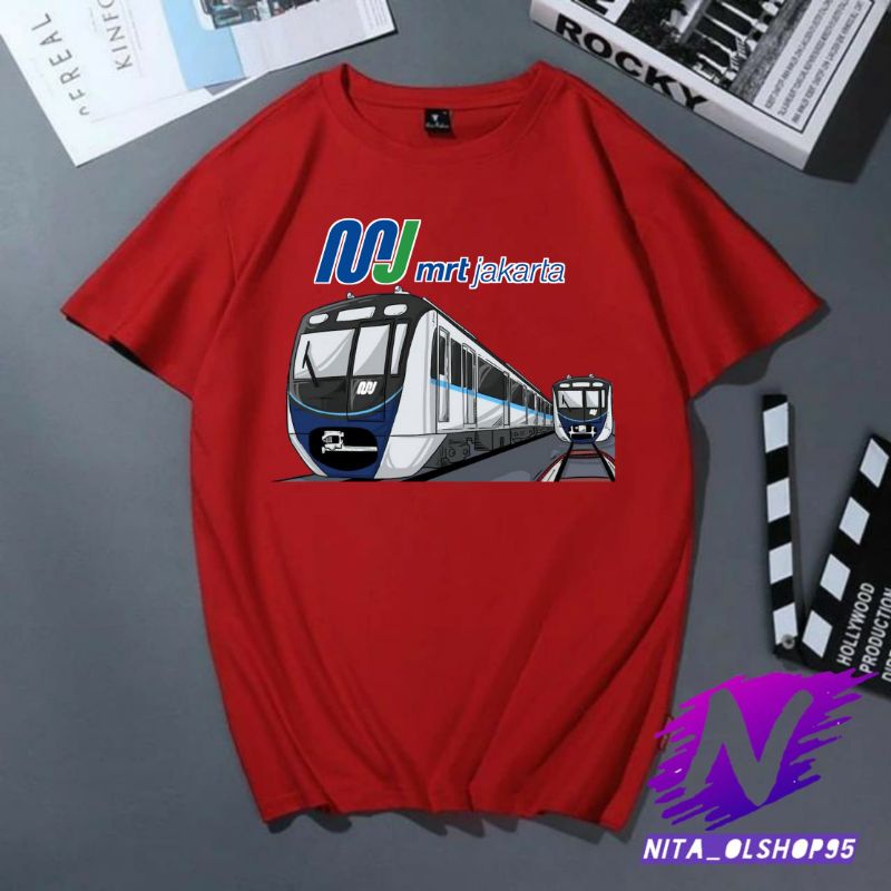 baju anak mrt jakarta kaos anak kereta api mrt jakarta