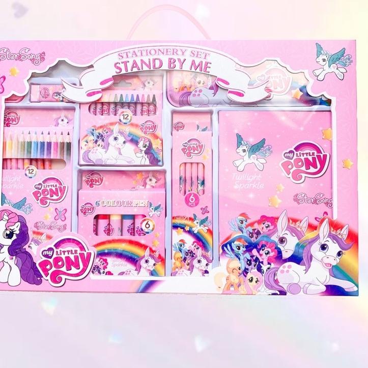 

Best - Set alat gambar little pony super komplit ..