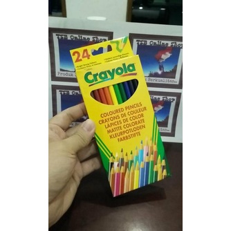 

(BISA COD) CRAYOLA PENSIL WARNA - 24 WARNA HARGA EKONOMIS KOMPLIT Kode 956