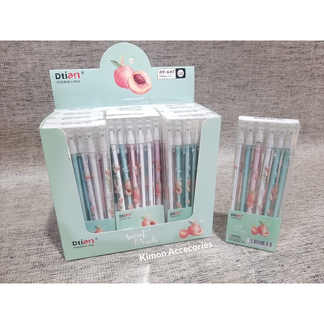 PULPEN DTIAN PEN GEL LUCU KARAKTER GAMBAR ANAK PEN 0.38MM WARNA BAGUS