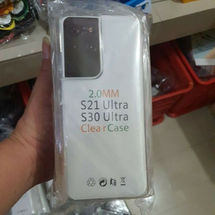 C/C- Softcase Clear Case Sillikon Case Bening Casing Samsung S21 Ultra by POA