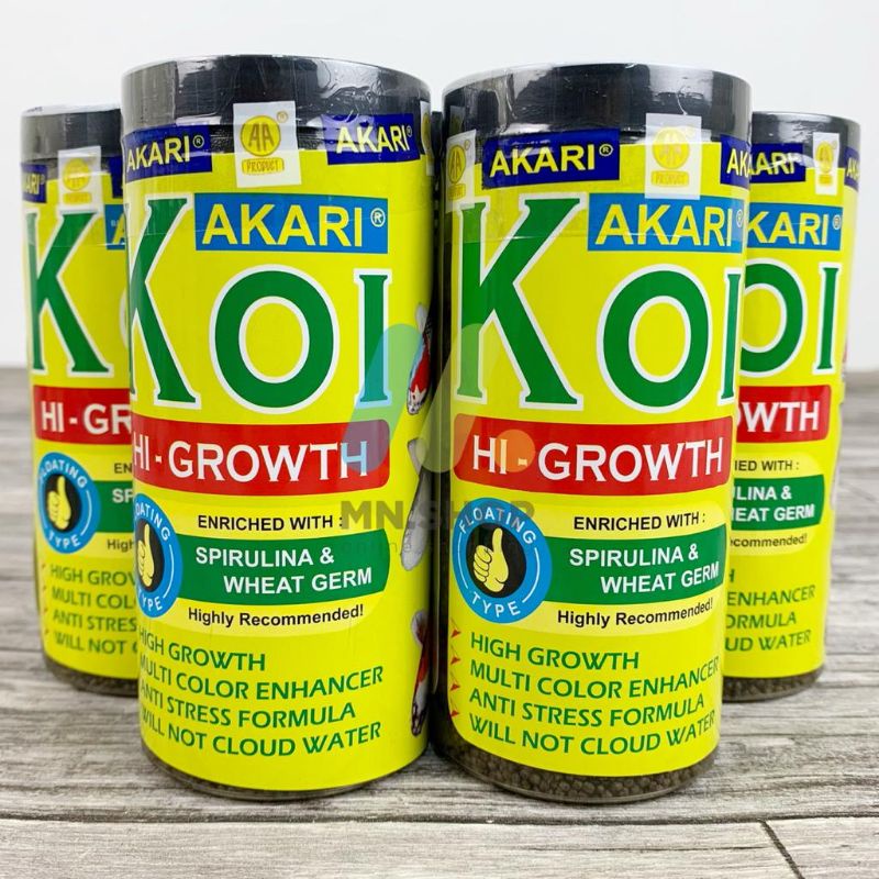 Akari Koi Hi-Growth Pelet koi hi-growth 100gr 1mm Floating pelet koi