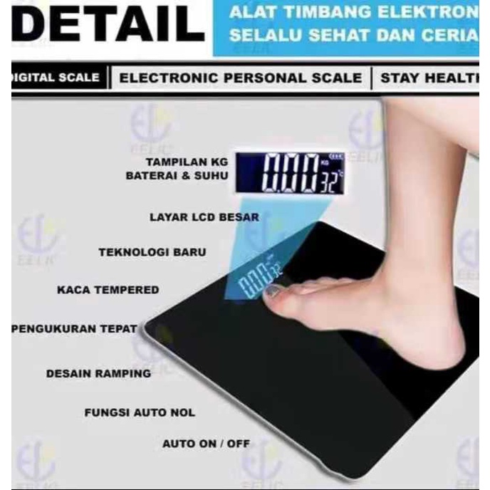 timbangan badan digital usb 180 kg timbangan badan digital baterai termurah free buble wrap