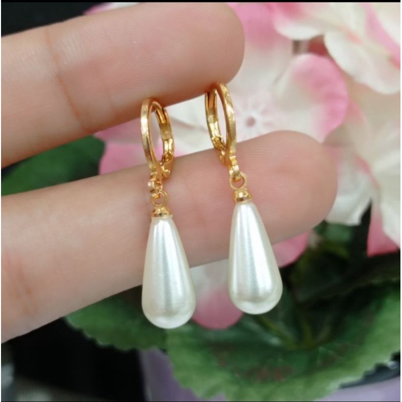 anting dewasa perhiasan xuping mutiara indah