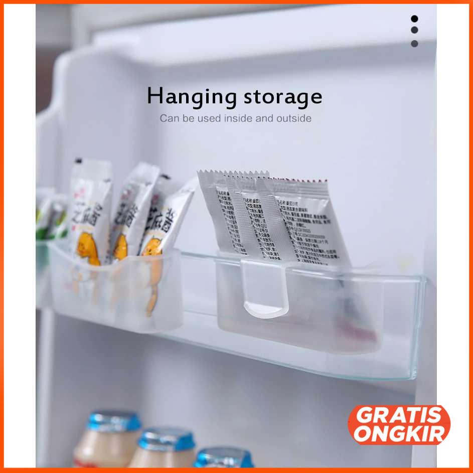 Kulkas Tambahan Serbaguna Storage Holders Organizer 2PCS - AEL9975