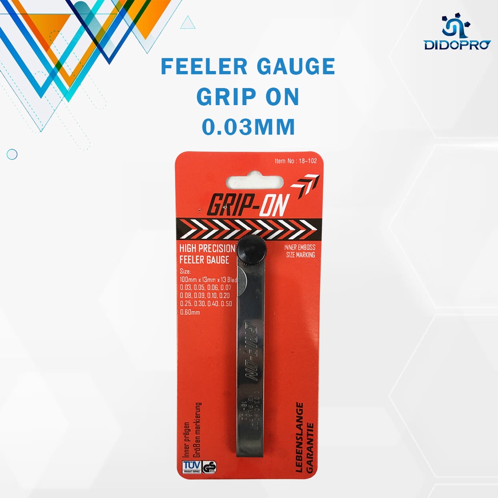 GRIP ON FEELER GAUGE 13 BLADES