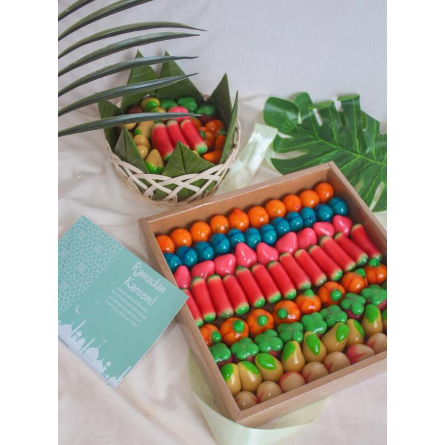 

Kue Kering Ramadhan Keranjang Isi 55 |Camilan/Jajanan/Suvenir/Dessert| Louismarket969