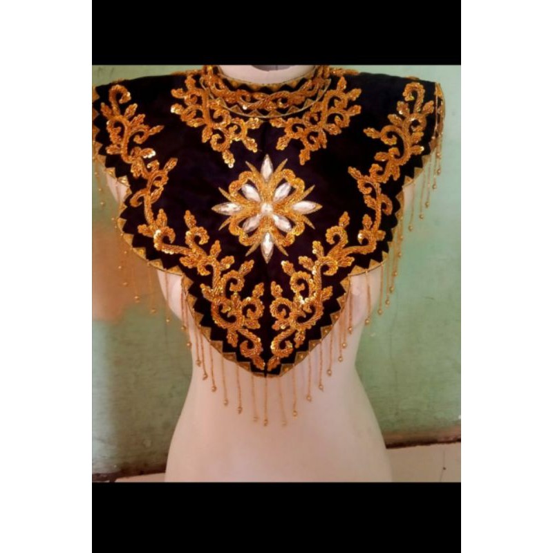 Bordir Coker payet Rumbai/coker dada/bordir murah/dada payet rawis 88a