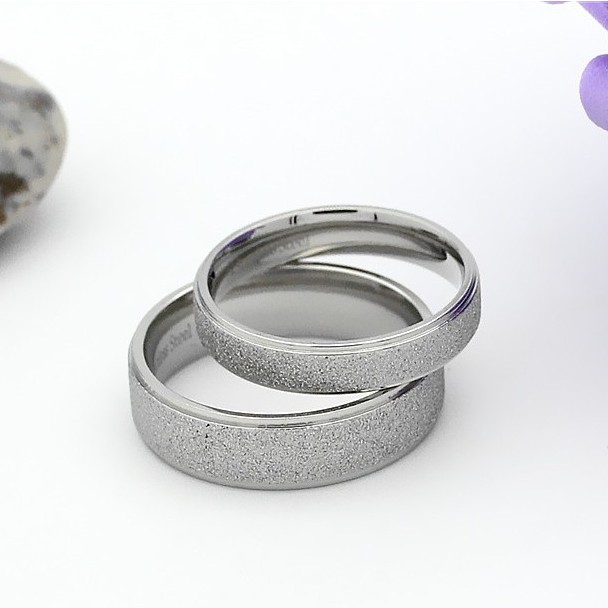 [BEST SELLER] Cincin Couple Titanium / Cincin Couple Ring / Couple Pasangan / Cincin Tunangan C093