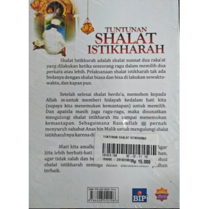 Tuntunan Shalat Istikharah Muh Ibrahim Abdu Rab Rasul Azzam Shopee Indonesia