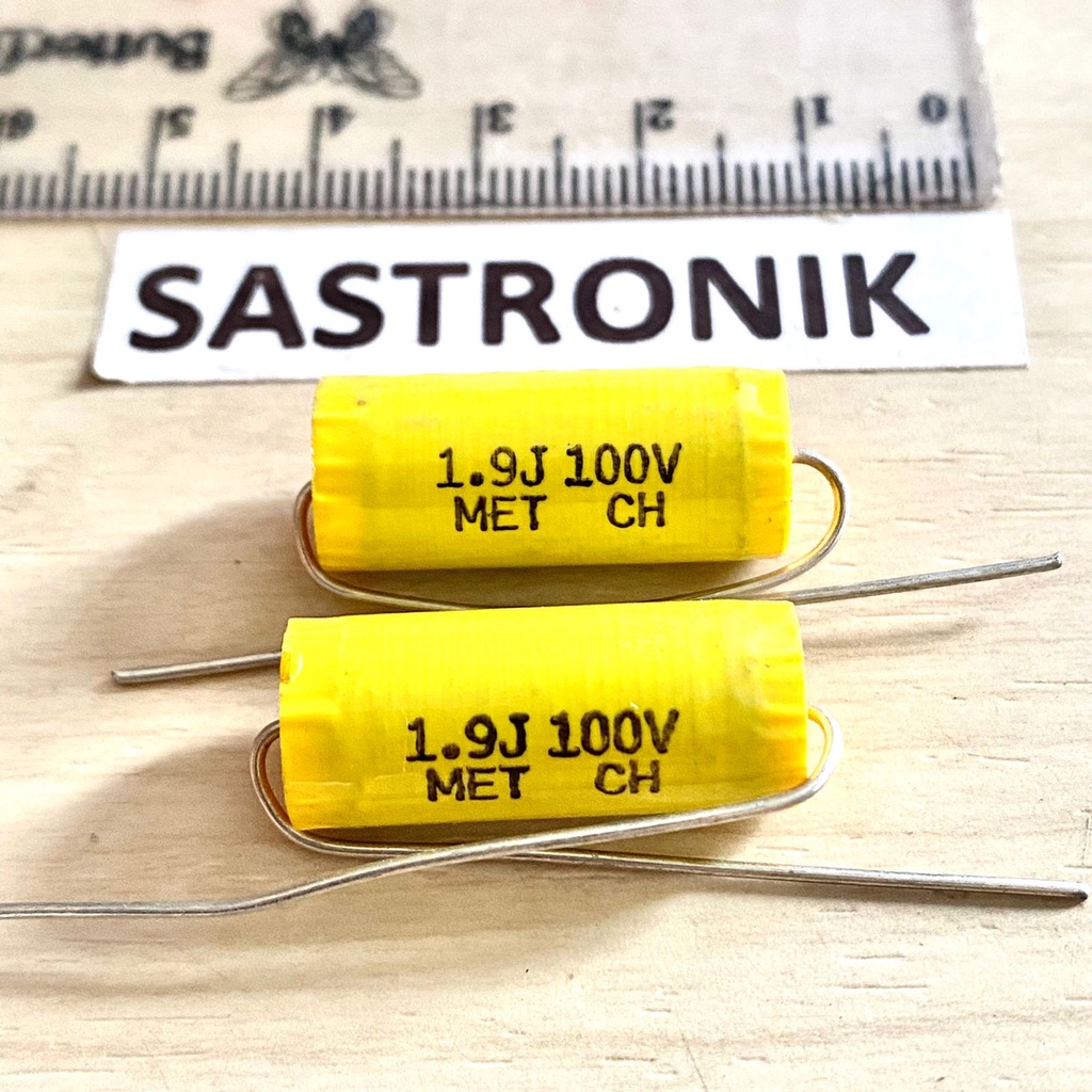 kapasitor 1.9uf 100v MET audio crossover ready