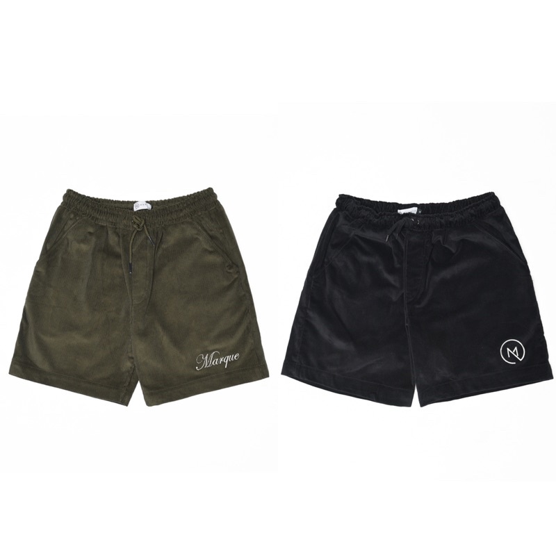 MARQUE.CO CORDUROY SHORT PANTS - Celana Pendek Shorts untuk Pria &amp; Wanita dengan Material Korduroi