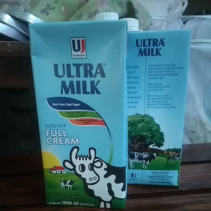 

Susu UHT Ultra Milk Full Cream 1000ml