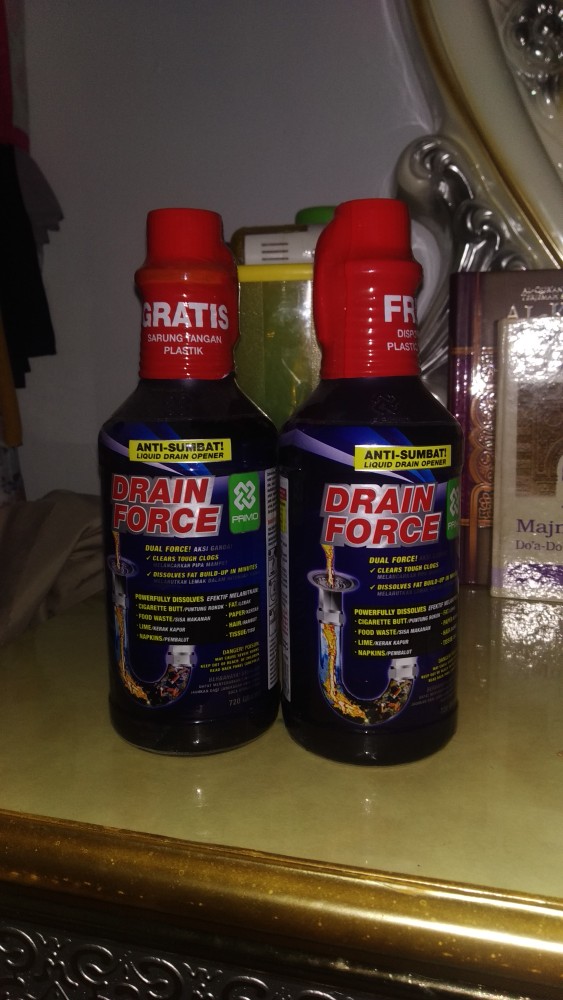 Cairan Anti Sumbat Drain Force 720 Gr Best Seller Original Murah