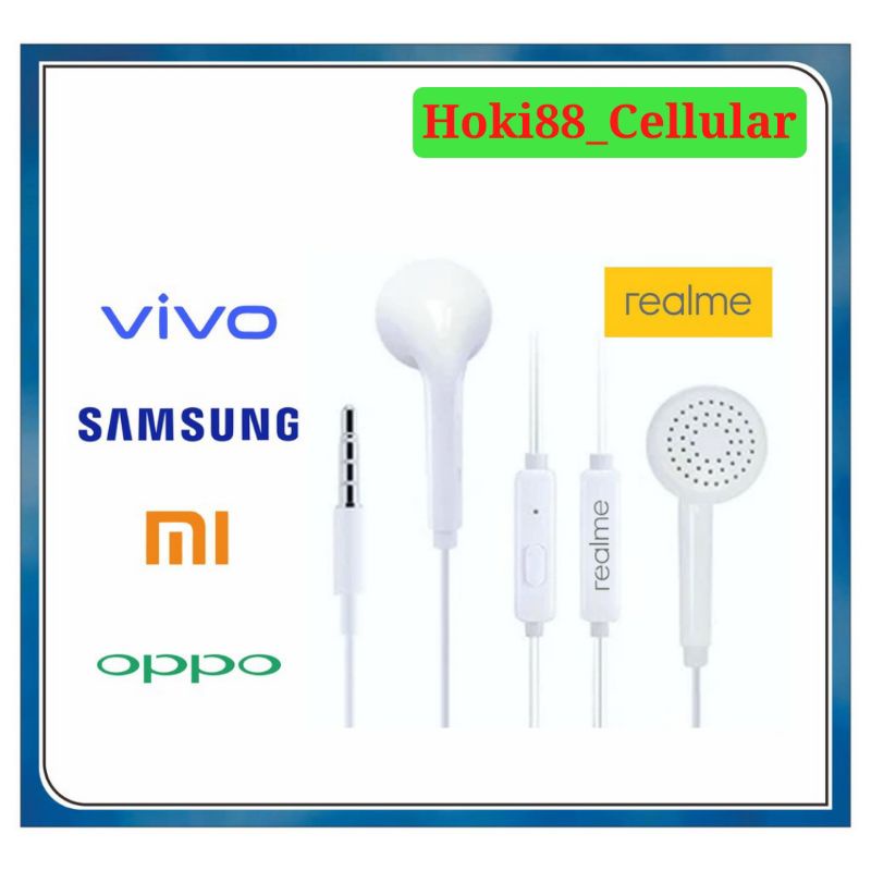 HEADSET BRANDED MH-133 ORIGINAL SAMSUNG OPPO VIVO XIAOMI