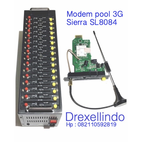 modem pool 3g 16 port sierra sl8084 murah