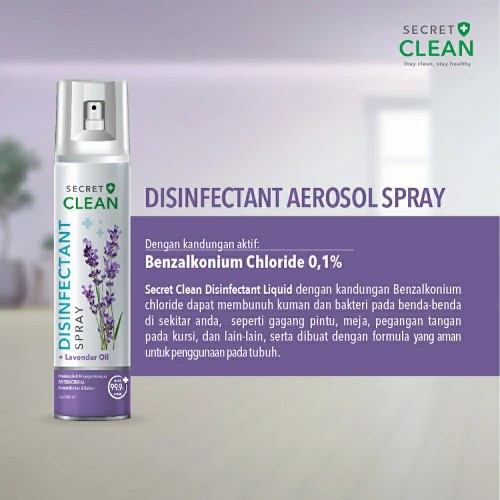 Secret Clean Disinfectant(Liquid Spray/Eucalyptus Oil)