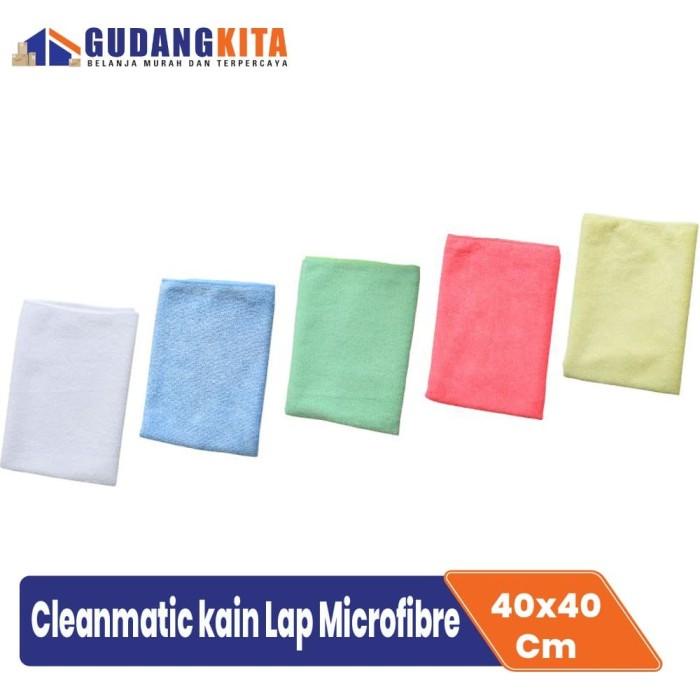 Leana14.Grosir Kain Lap Microfiber Handuk Cleanmatic Microfibre Cloth