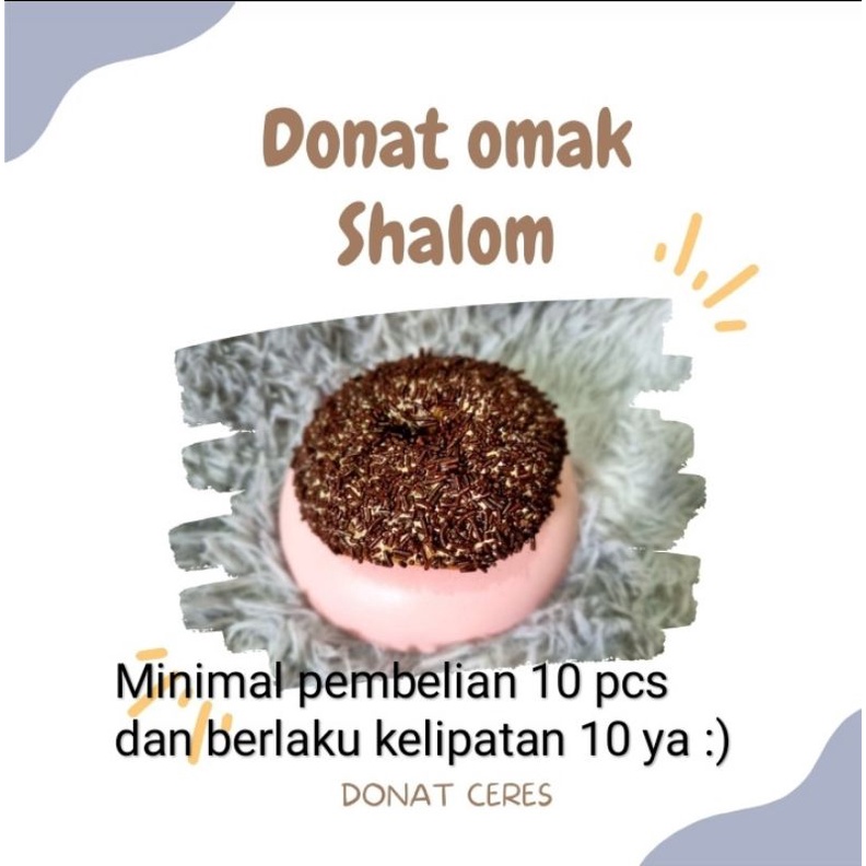 

Donat ceres Mak Shalom