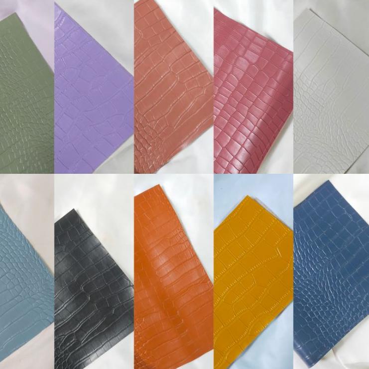 "TJN.01Jl22ᴷ" ❗❗KULIT SINTETIS CROCO / MOTIF BUAYA METERAN