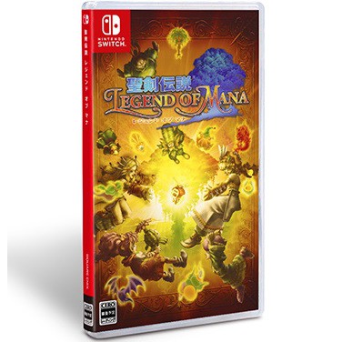 Switch Legend of Mana Remastered (Asia/English)