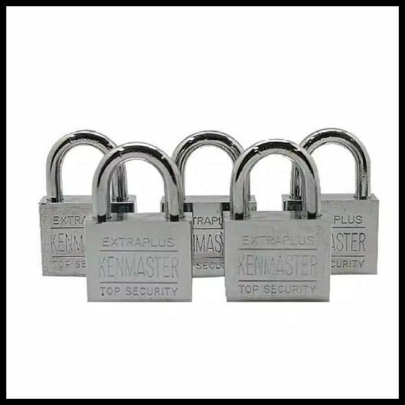 UK.40mm Isi 5 pcs . Kenmaster , Gembok , Kunci gembok , Master Key