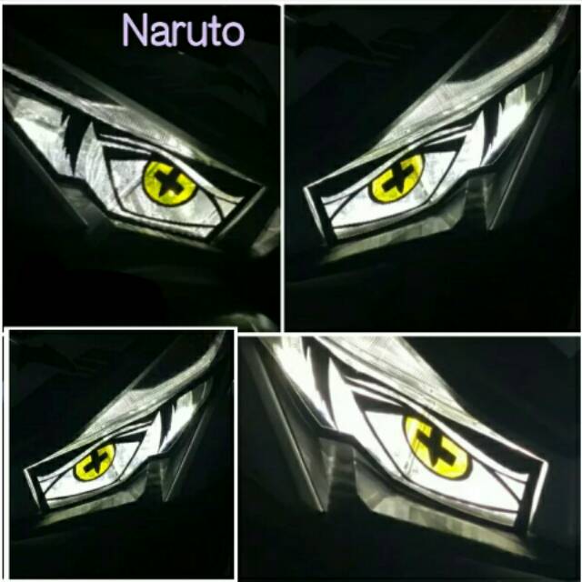 Stiker Sticker Naruto Lampu Depan Vario 125 150 Led Shopee Indonesia