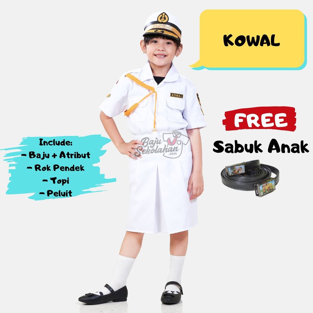 Baju Seragam Profesi Kostum Profesi Baju Anak Kowal Kostum Kowal Baju TNI AL Putri Baju Tentara Wani