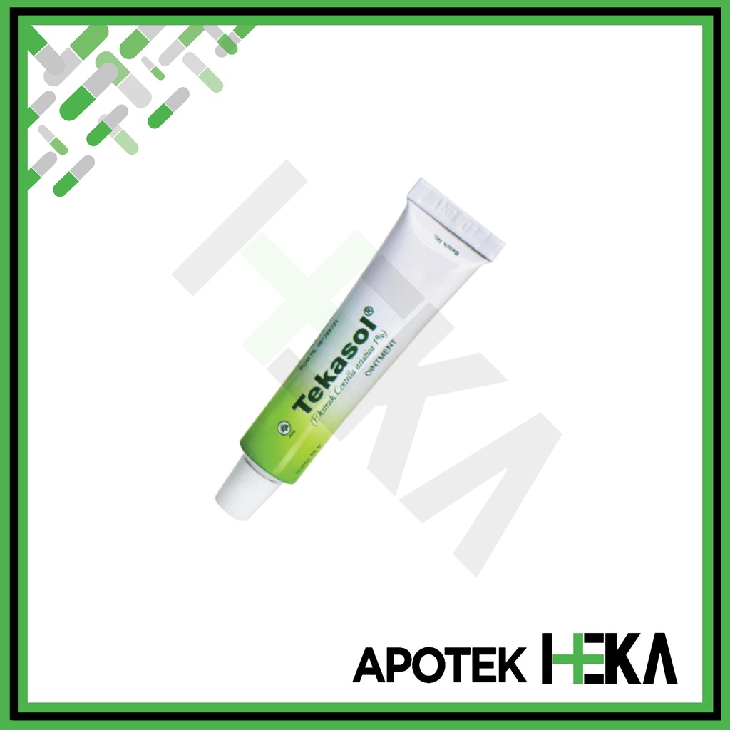 Tekasol Ointment 10 g - Krim Bekas Luka Menyamarkan Keloid (SEMARANG)