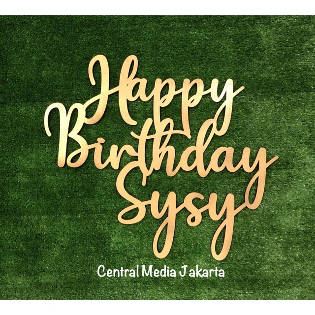 Wall Signage Kayu 60x45 Cm Custom Backdrop Rustic Ultah Tunangan Wedding