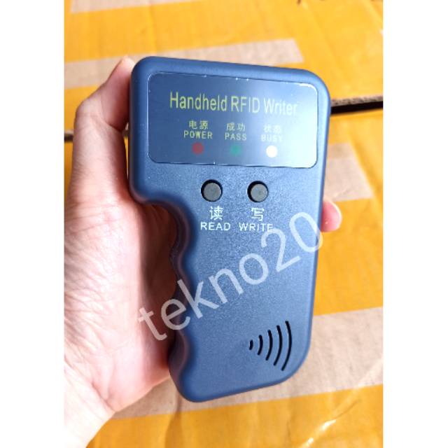 Handheld RFID 125Khz Duplicator Alat Copier EM4100 Alat Copy RFID 125 Khz